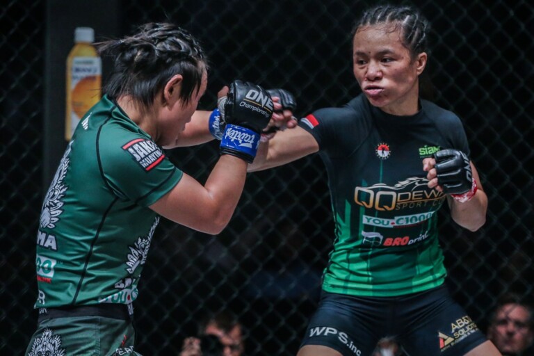 Indonesian MMA fighter Priscilla Hertati Lumban Gaol