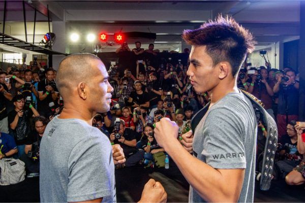 Joshua Pacio and Rene Catalan face off