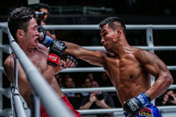 Han Zi Hao vs. Kongsak PK.Saenchaimuaythaigym at ONE: MASTERS OF FATE in Manila, Philippines