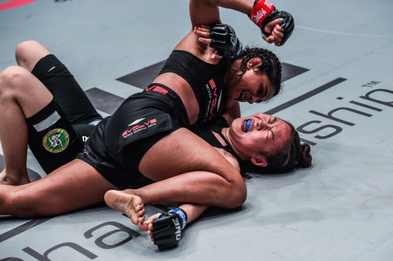 Ritu "The Indian Tigress" Phogat defeats Nam Hee Kim at ONE AGE OF DRAGONS
