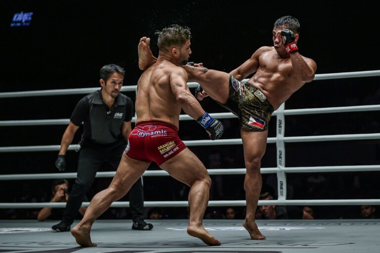 Robin Catalan knocks out Gustavo Balart at ONE MASTERS OF FATE
