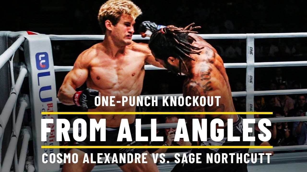 Cosmo Alexandre Knocks Out Sage Northcutt ONE From All Angles ONE