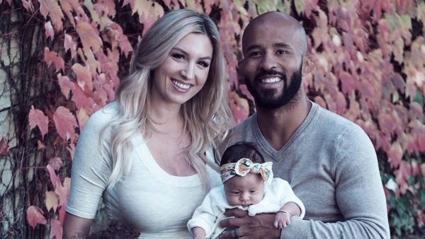 Demetrious and Destiny Johnson welcome their daughter Tanyth to the world.