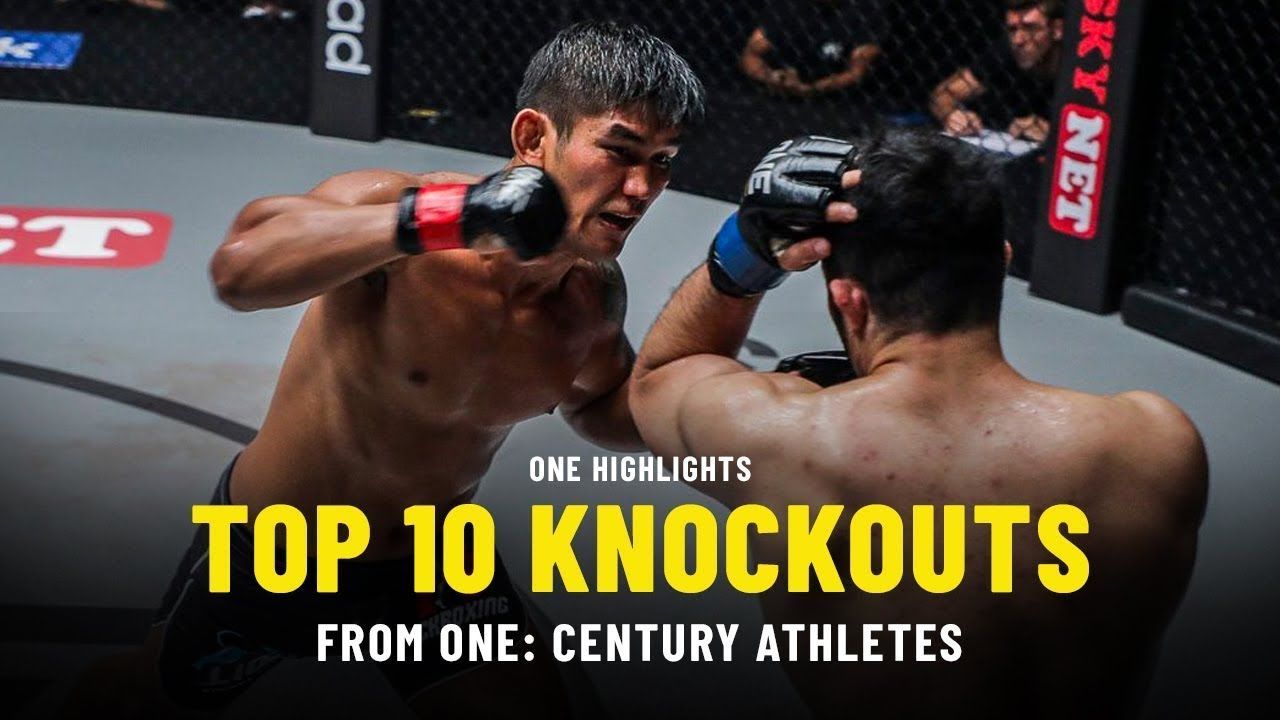 Top 10 Knockouts From ONE CENTURY Athletes ONE Highlights ONE