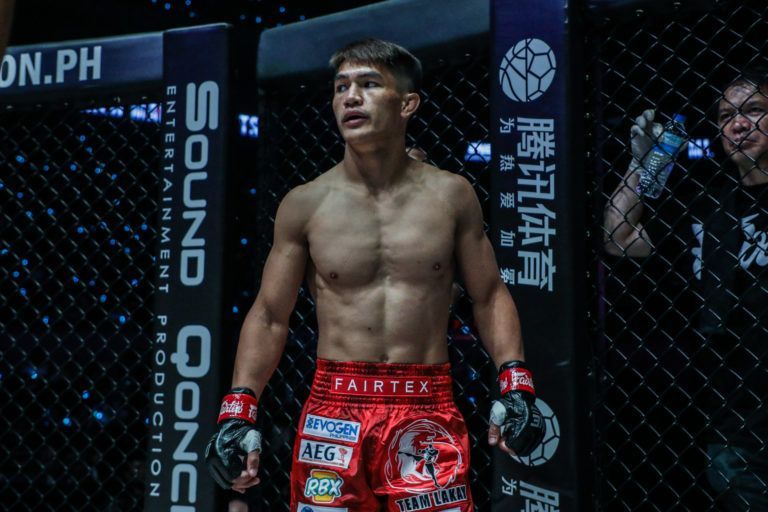 Filipino MMA fighter Danny Kingad at ONE: FIRE & FUR