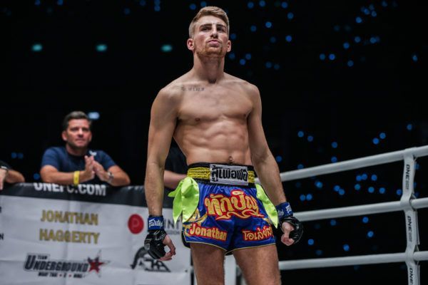 Jonathan Haggerty stands ready at ONE: A NEW TOMORROW.