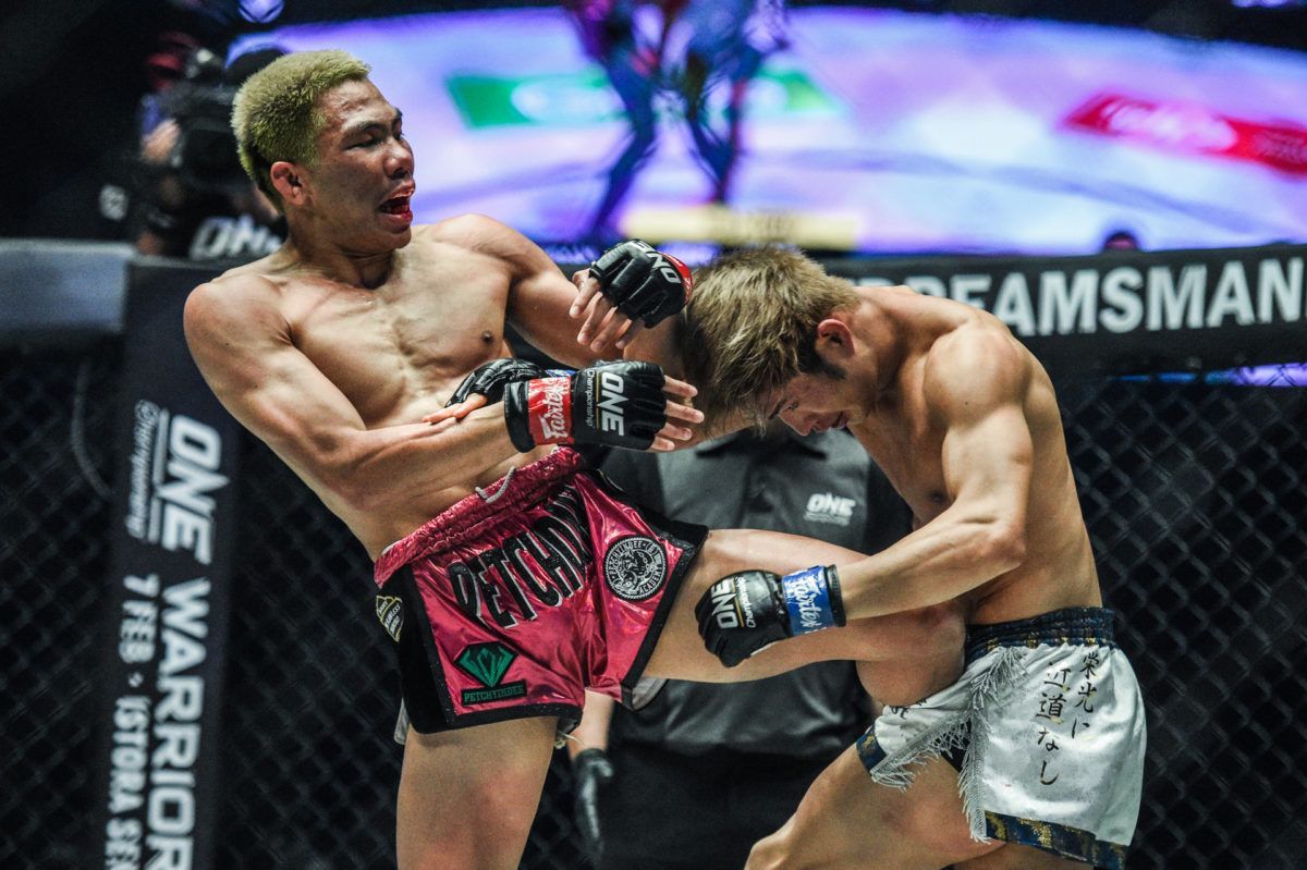 Petchdam Petchyindee Academy strikes in his win against Momotaro ONE FIRE & FURY