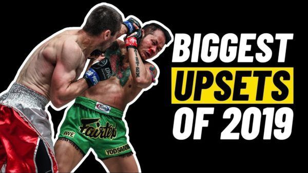 Jamal Yusupov lands a crushing left hand on Yodsanklai IWE Fairtex at ONE: AGE OF DRAGONS.