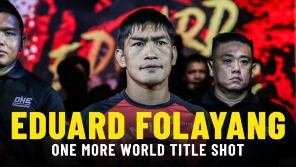 Filipino Eduard Folayang marches to the ONE Circle to work towards another shot at the World Title.