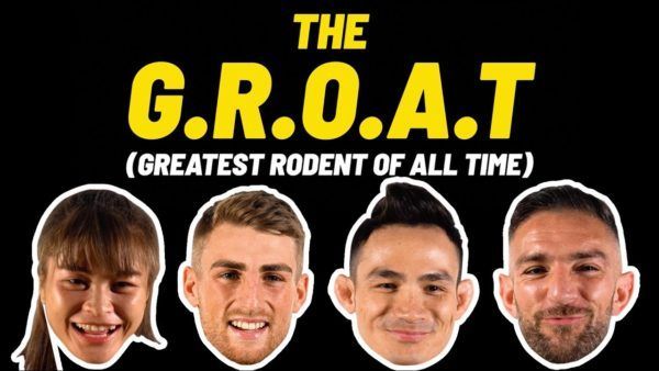 ONE Championship stars Stamp Fairtex, Jonathan Haggerty, Thanh Le, and Liam Harrison debate who the greatest rodent of all-time is.