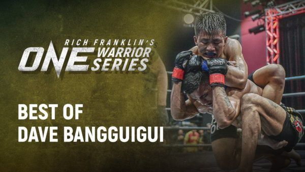 Dave Bangguigui has been a standout performer on Rich Franklin's ONE Warrior Series.