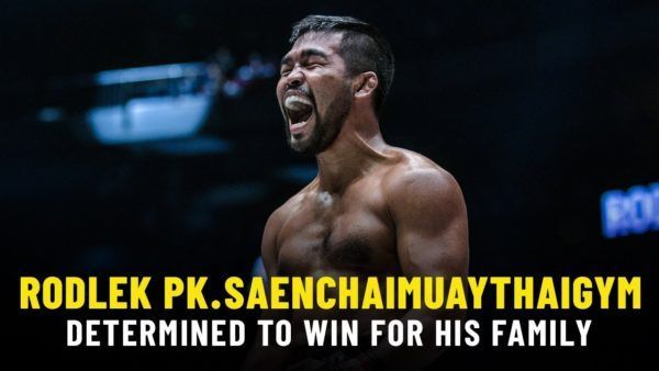 Rodlek PK.Saenchaimuaythaigym wears his emotions on his sleeve.