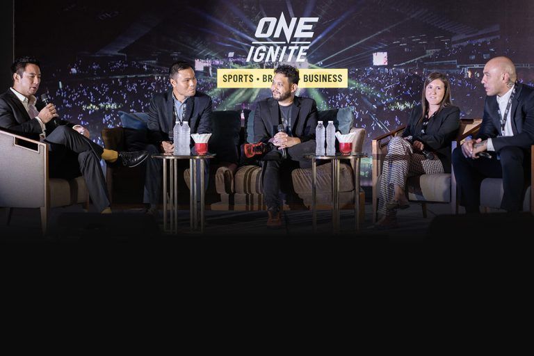 Brandon Vera, Dom Lau, and others participate at the ONE Ignite event