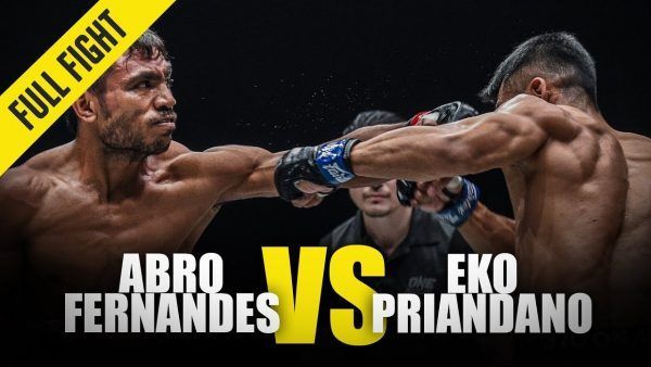 Indonesian star Abro Fernandes used his striking skills to defeat Eko Priandano at ONE: WARRIOR'S CODE.