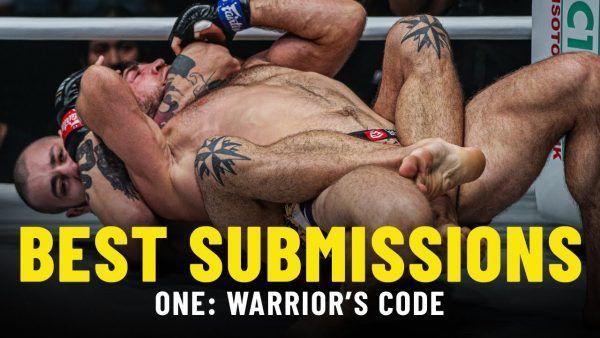 Iuri Lapicus sinks in a rear-naked choke on Marat Gafurov to get the impressive victory at ONE: WARRIOR'S CODE in Jakarta.