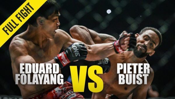Eduard Folayang and Pieter Buist exchanged heavy leather during their three-round bout at ONE: FIRE & FURY in the Philippines.