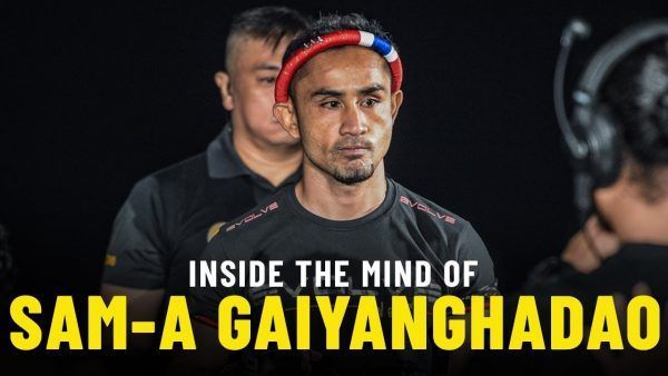 Sam-A Gaiyanghadao is all business when he makes his way to the ring to compete for ONE Championship gold.