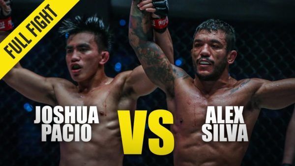 Joshua Pacio and Alex Silva raised each other's hand after an incredible five-round war in the ONE: FIRE & FURY main event.
