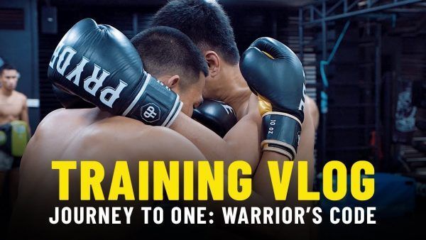 Striking specialist Petchmorakot Petchyindee Academy trains ahead of his main event bout at ONE: WARRIOR'S CODE.