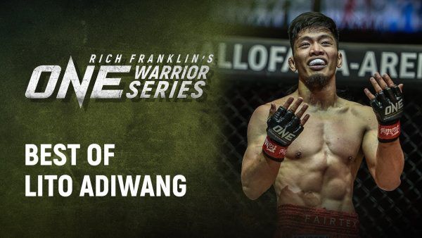 Lito Adiwang's victories in Rich Franklin's ONE Warrior Series helped lead him to competing on the global stage in The Home of Martial Arts.