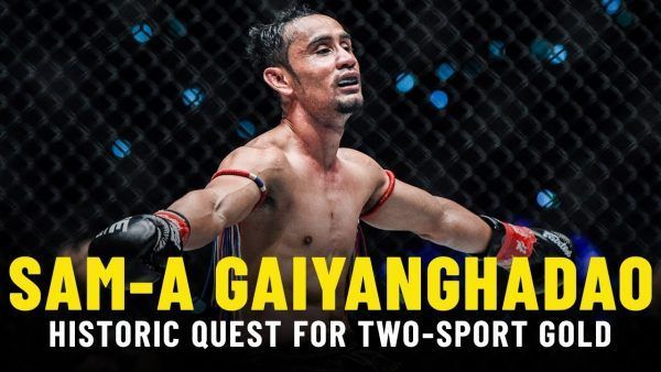Thai legend and ONE Strawweight Kickboxing World Champion Sam-A Gaiyanghadao attempts to make history as a two-sport World Champion at ONE: KING OF THE JUNGLE.