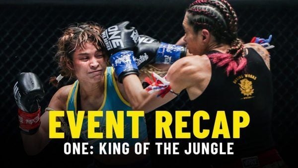 Stamp Fairtex roars back against Janet Todd in their five-round contest at ONE: KING OF THE JUNGLE.