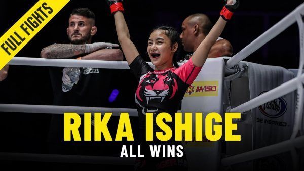 Thailand's Rika Ishige has a perfect 100% finishing rate in ONE Championship.