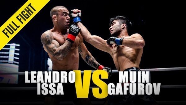 Muin Gafurov displayed his striking power against Leandro Issa at ONE: KINGDOM OF HEROES.