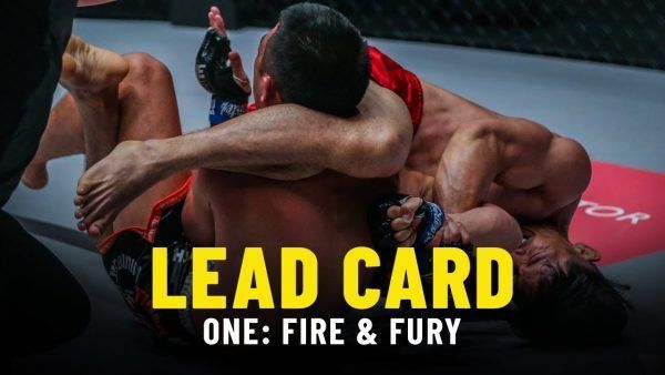 Filipino Lito Adiwang cranks on a kimura to pick up a win at ONE: FIRE & FURY.