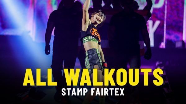 Stamp Fairtex dances her way to the ONE Circle in signature fashion.