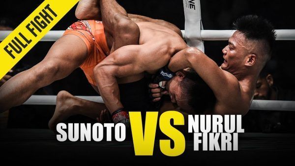 Indonesian Sunoto used his wrestling to control and defeat Nurul Fikri at ONE: WARRIOR'S CODE.