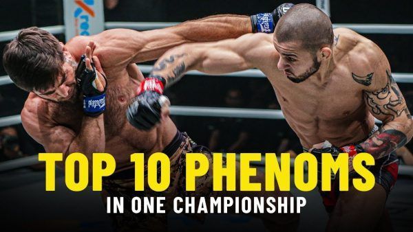 Iuri Lapicus fires a right hand in the face of Marat Gafurov at ONE: WARRIOR'S CODE.