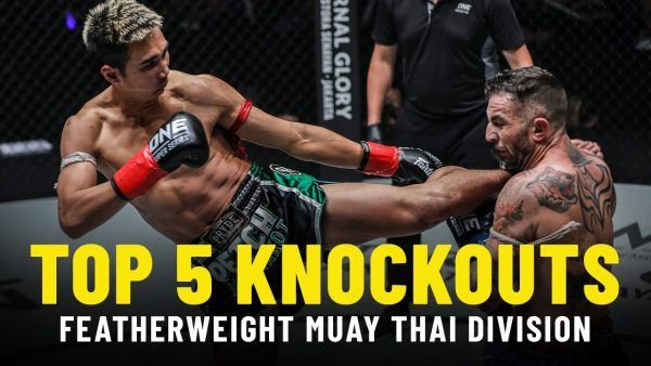 top 5 knockouts one championship featherweight muay thai rankings 600x338