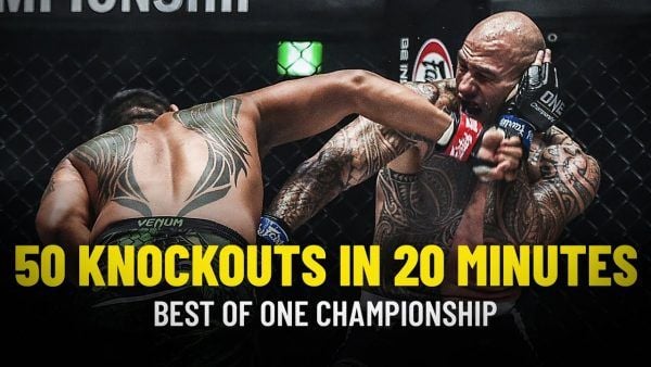one championship 50 knockouts in 20 minutes 600x338