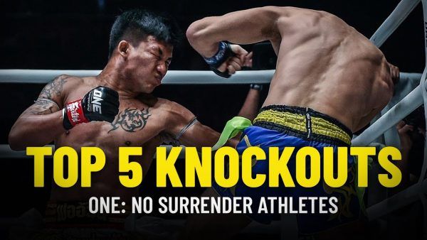 top 5 knockouts one no surrender athletes 600x338