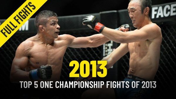 top 5 one championship fights of 2013 600x338