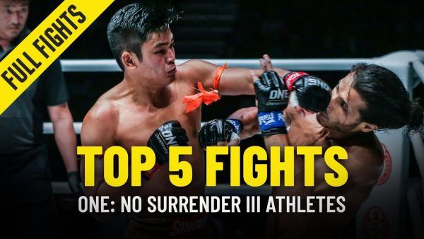 top 5 fights one no surrender iii stars 600x338