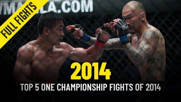 top 5 one championship fights of 2014 600x338