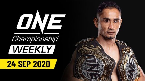 one championship weekly 24 september 2020 600x338