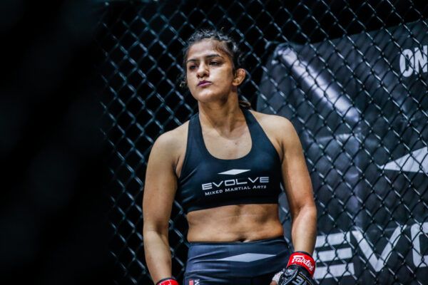 Ritu Phogat fights Nou Srey Pov in a mixed martial arts battle at ONE: INSIDE THE MATRIX on Friday, 30 October