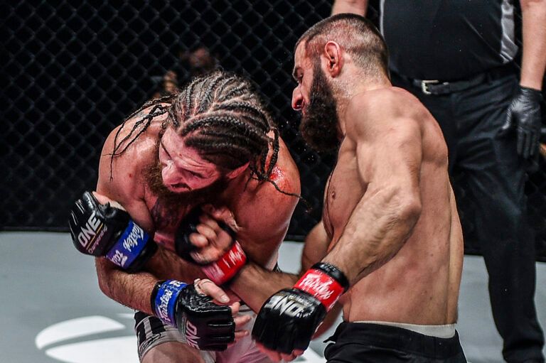 Kyrgyzstan MMA star Kiamrian Abbasov fights American athlete James Nakashima at ONE: INSIDE THE MATRIX II in Singapore