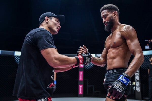 Russian MMA star Timofey Nastyukhin fights Dutch kickboxing Pieter Buist at ONE: INSIDE THE MATRIX II in Singapore