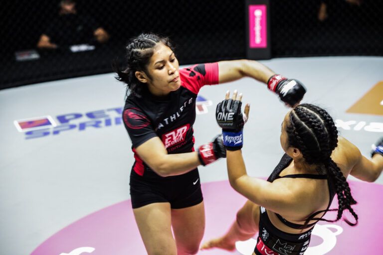 MMA stars Jihin Radzuan and Bi Nguyen fight at ONE: BIG BANG in Singapore