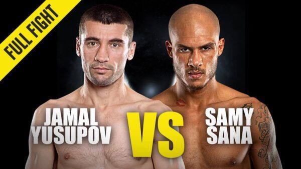 Exclusive photos from Russian fighter Jamal Yusupov and French star Samy Sana’s Muay Thai fight at ONE: COLLISION COURSE II on 25 December