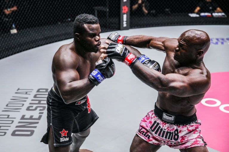 MMA heavyweight stars “Reug Reug” Oumar Kane and Alain Ngalani fight at ONE: UNBREAKABLE II