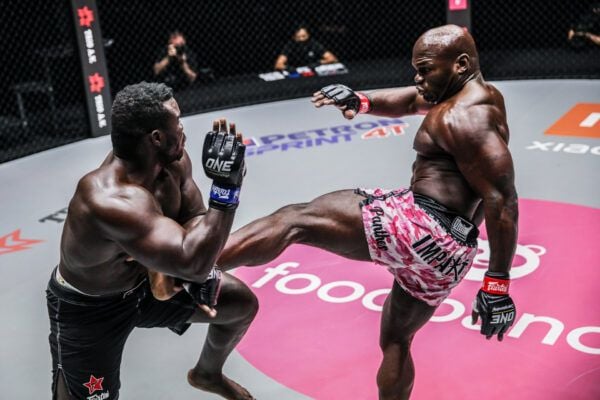 MMA heavyweight stars “Reug Reug” Oumar Kane and Alain Ngalani fight at ONE: UNBREAKABLE II