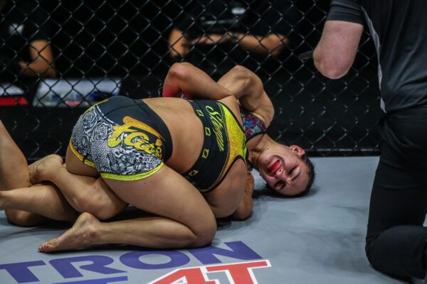 Photos from Stamp Fairtex and Alyona Rassohyna's MMA fight at ONE: UNBREAKABLE III on 5 February 2021