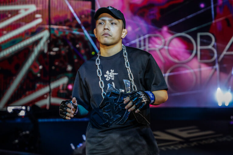 MMA fighters Hiroba Minowa throws down with Alex Silva at FISTS OF FURY III