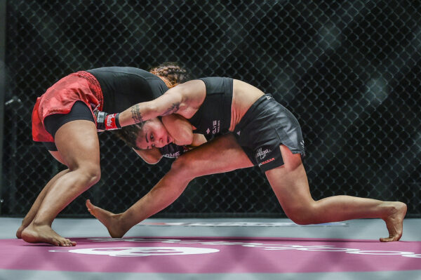 MMA fighters Jenelyn Olsim and Maira Mazar throw down at ONE: FISTS OF FURY III