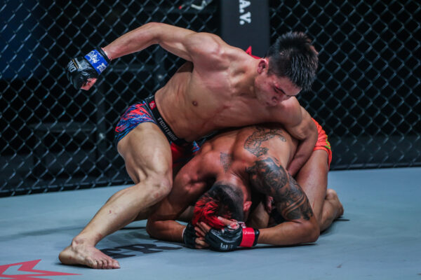 MMA fighters Yodkaikaew Fairtex and Hu Yong throw down at ONE: FISTS OF FURY III
